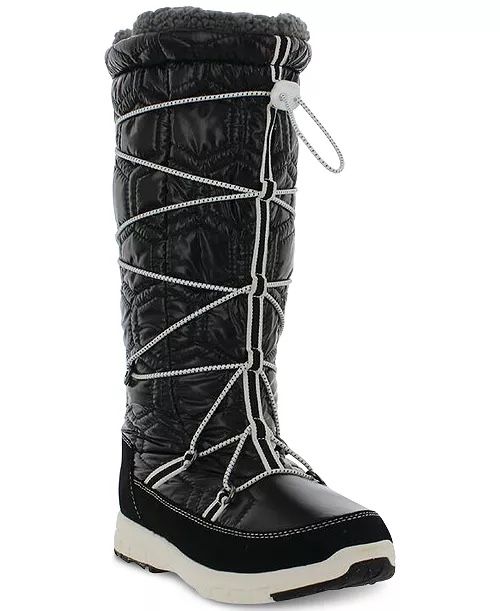 Women's Slalom V Lace-Up Cold-Weather Boots Sz 7