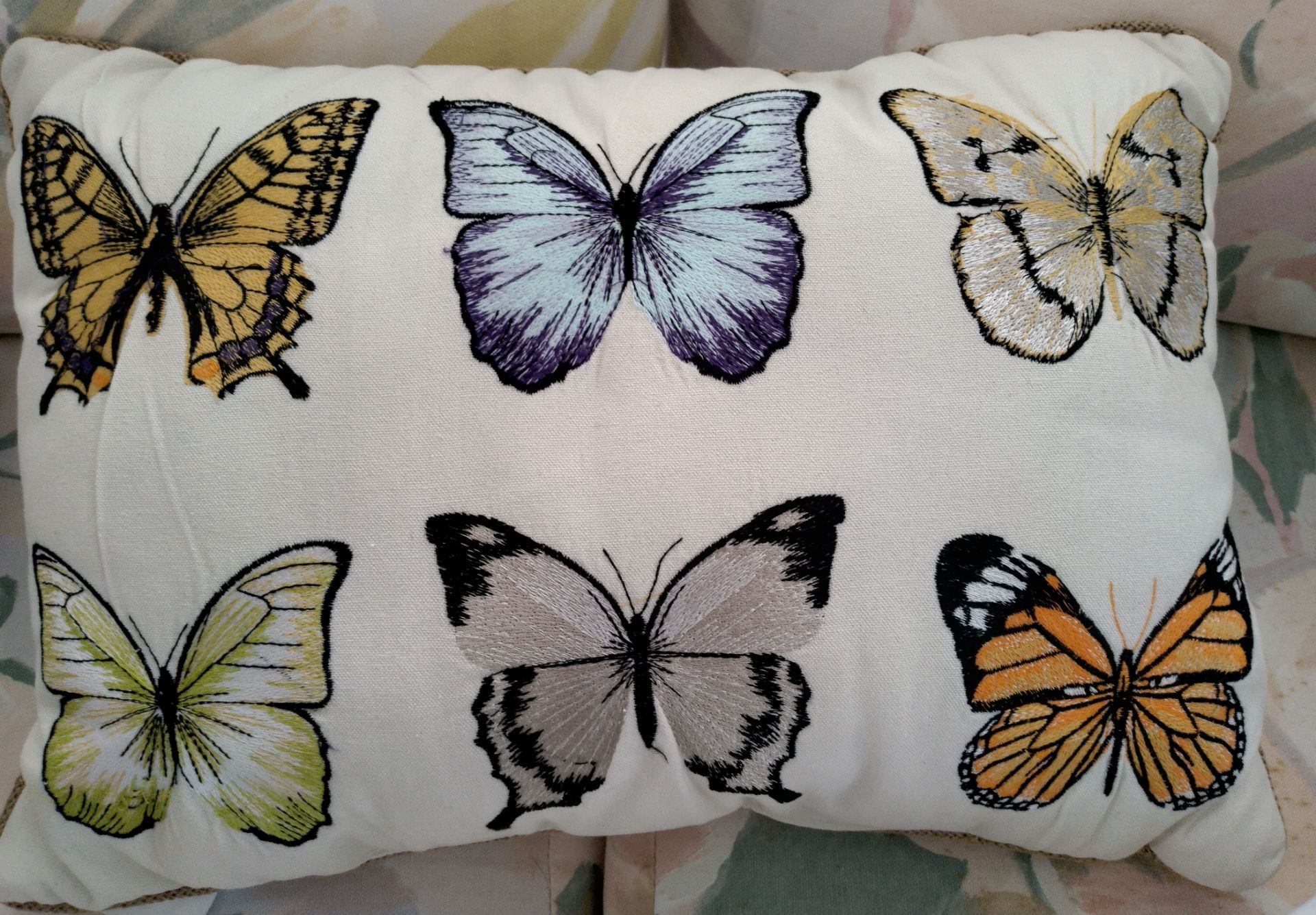 Decorative Butterfly Pillow New