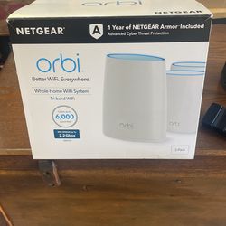 Orbi 6k Square Foot WiFi Routing System