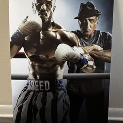 Rocky and Creed Poster (Sylvester Stallone and Michael B. Jordan)