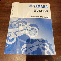 Yamaha Vstar 650 Factory Manual 