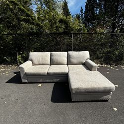 Modern Two Piece Sectional *free Curbside Delivery 