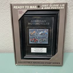 STURGIS RALLY August 2006 Framed First Day Of Issue Stamp American Motorcycles 