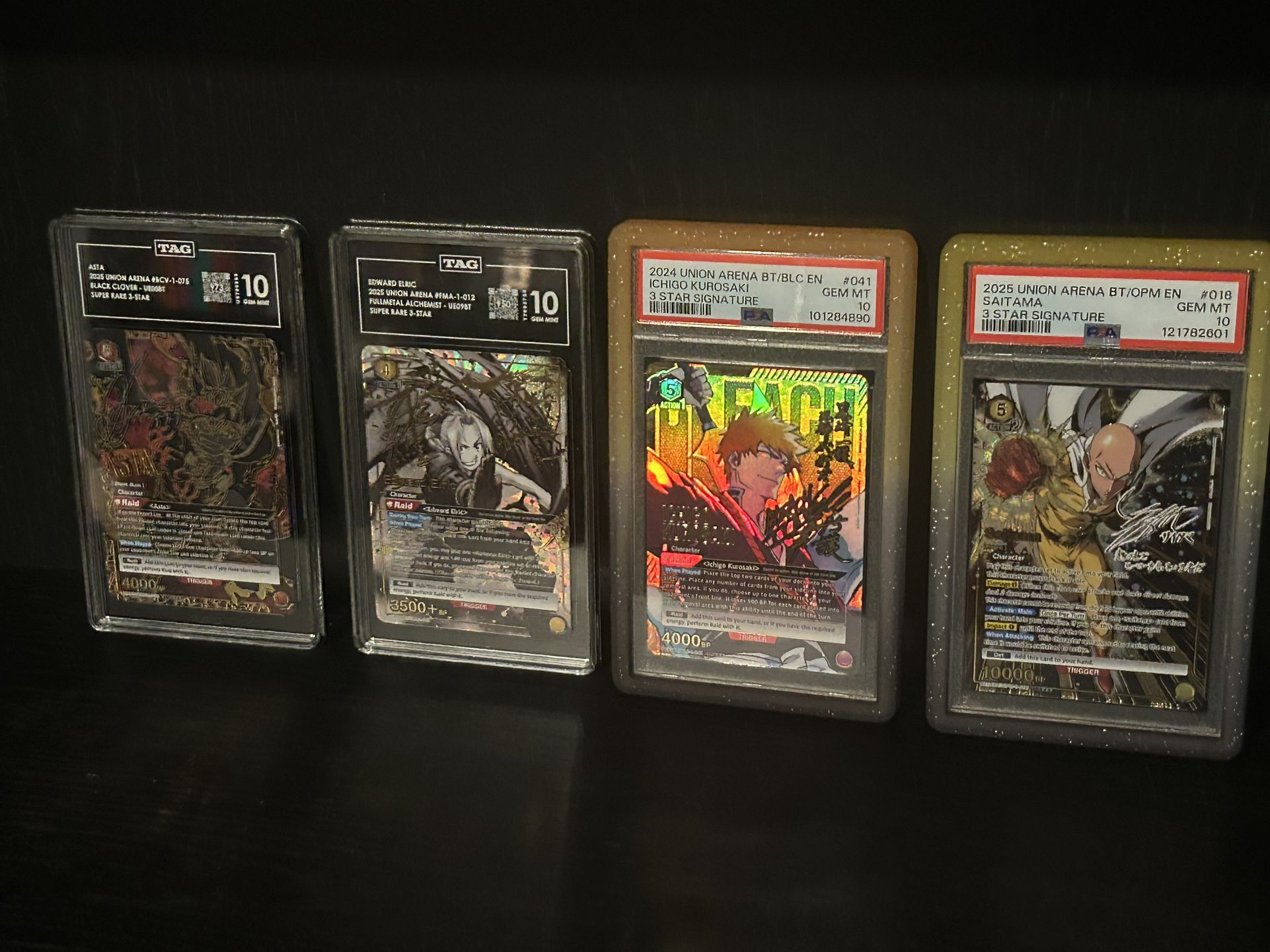 Union Arena Slabs PSA & TAG