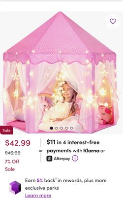 Girl tent