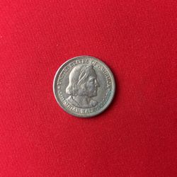 1893 Columbian Exposition Silver Half Dollar