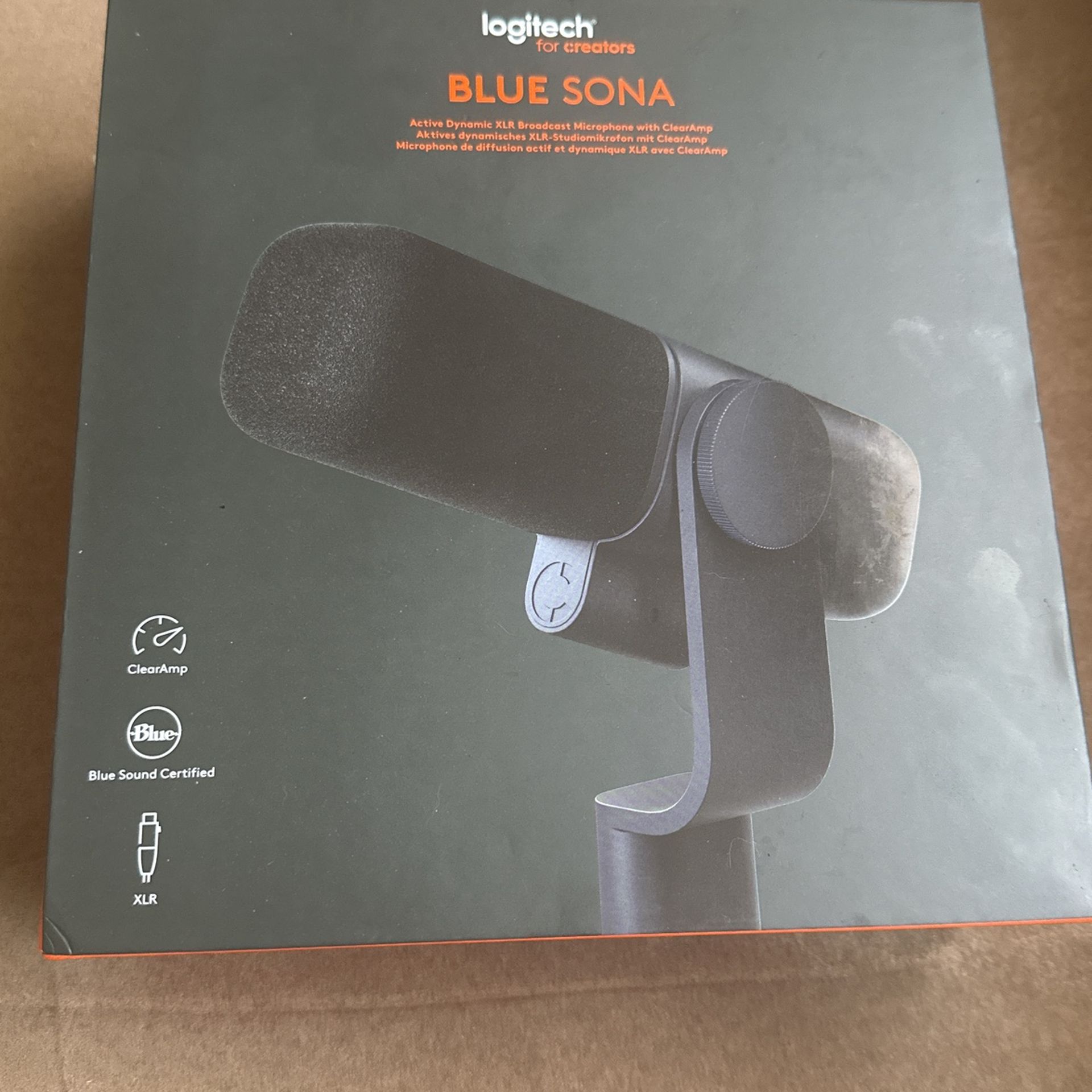 Brand New Logitech Blue Sona Mic – Sealed – $250OBO