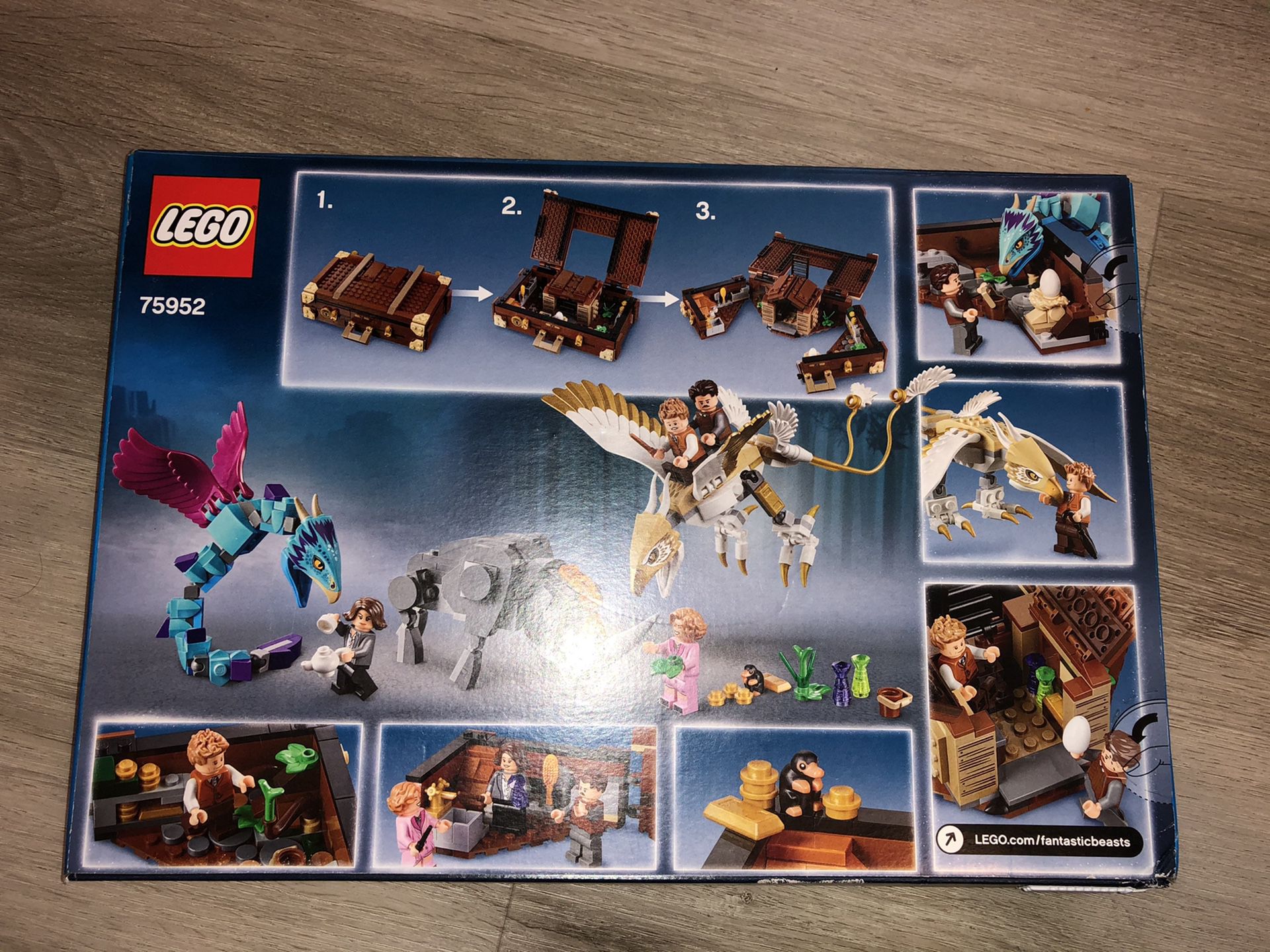 Lego 75952 Fantastic Beasts Harry Potter Newt’s Case Of Magical Creatures New