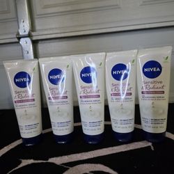 Nivea Sensitive & Radiant 6.8 Oz 