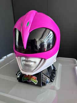 Pink ranger helmet