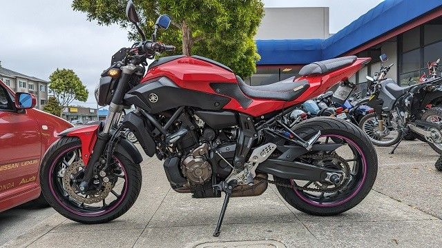 2017 YAMAHA FZ07 ABS Clean Title Motorcycle 