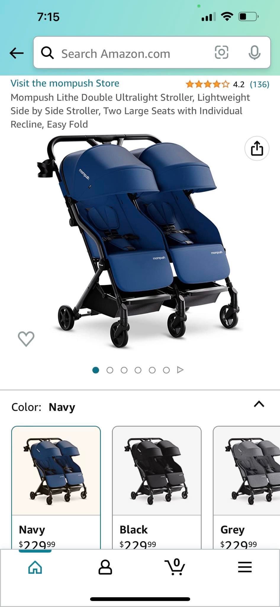 Double Strollers 