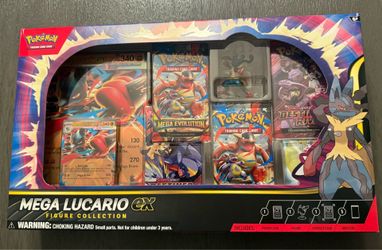 Pokemon Mega Lucario ex Figure Collection box           ***serious buyers only please***