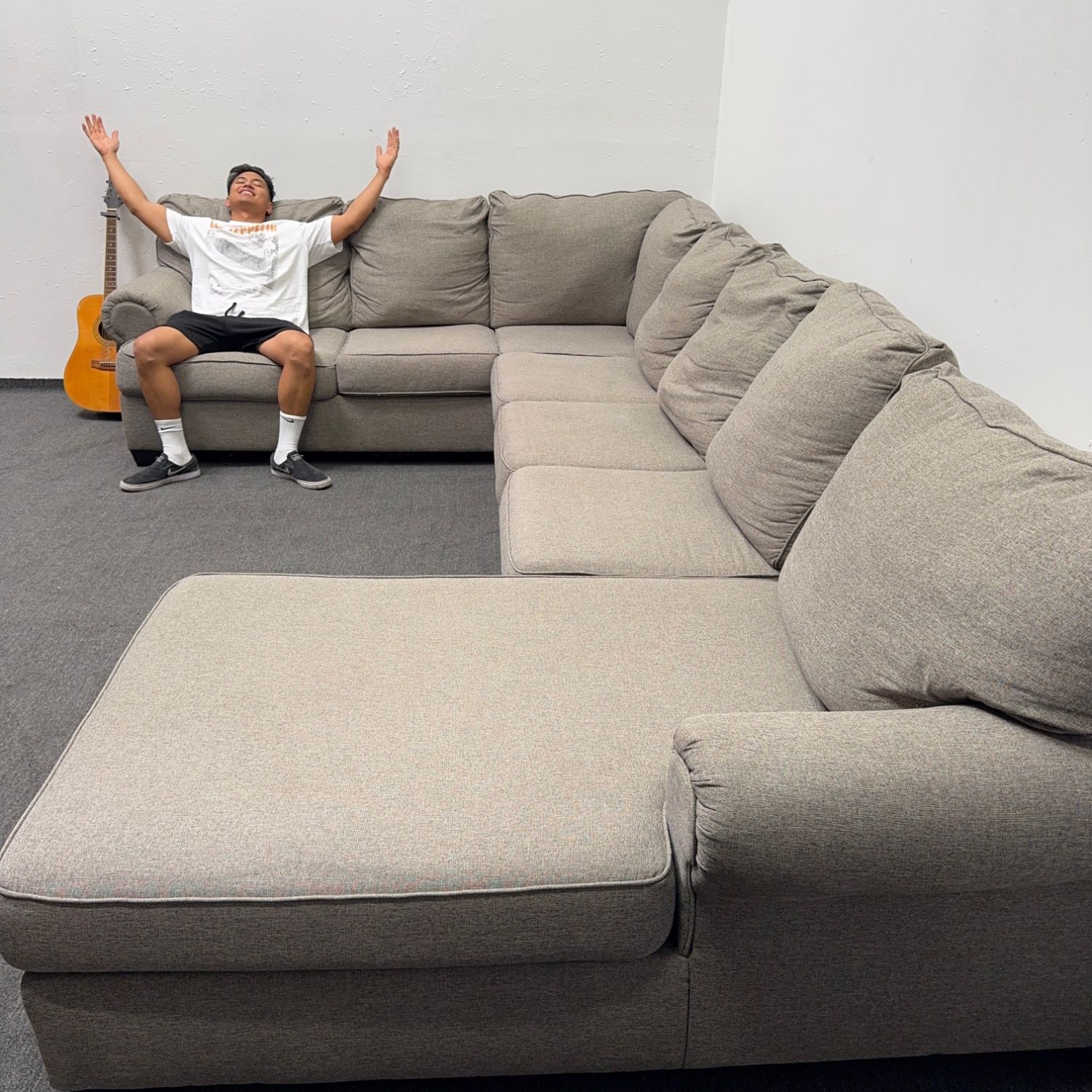 75% OFF: Baceno 4pc Sectional Couch with Chaise - Can Drop Off