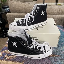 stussy converse size 9