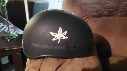 Harley Davidson Helmet Ohio State Stickers Come Right Off If You Don't Want Them