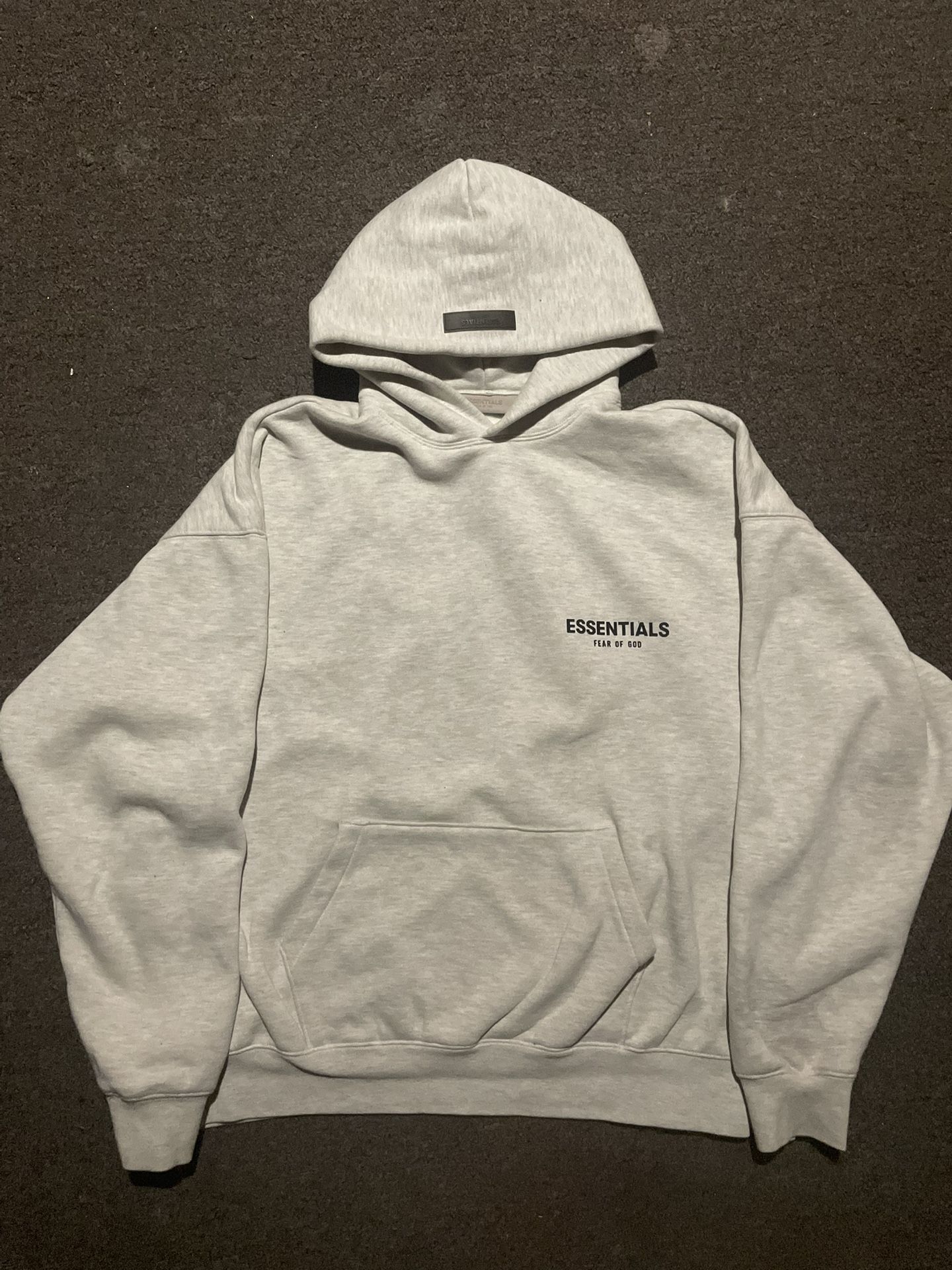 Light Oatmeal Essentials Fear of God hoodie