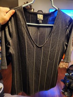 Womens black Worthington top