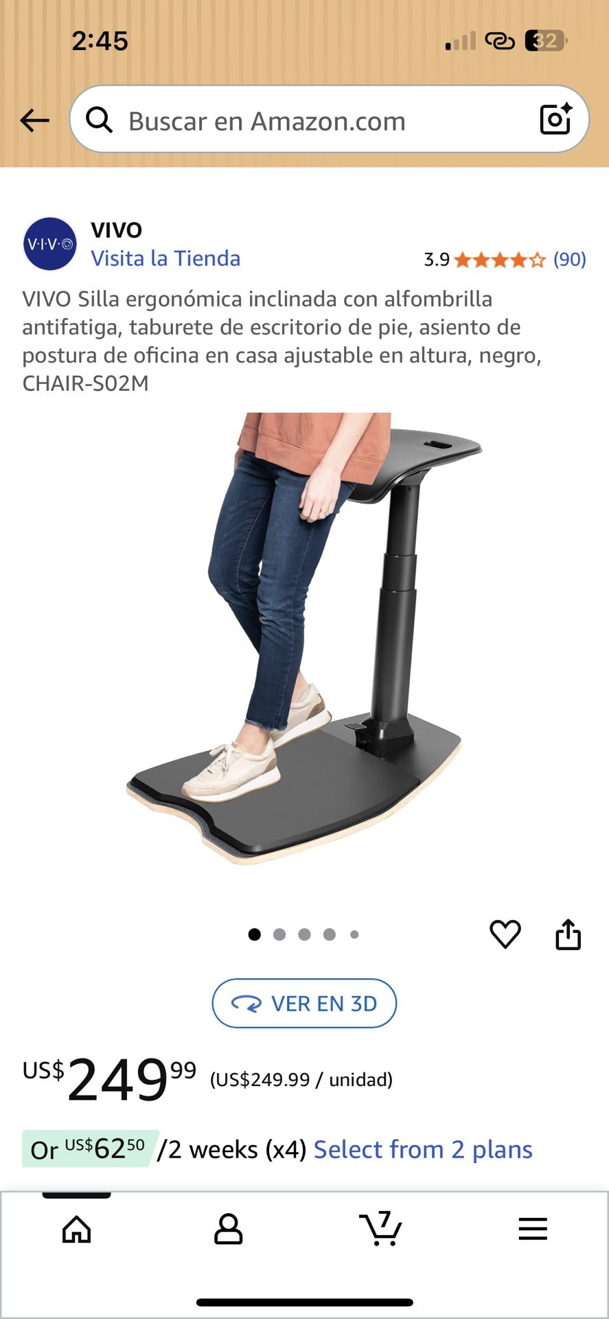 Cilla Para Estar De Pie Oh Sentada Relajada Es Muy Servicial Puede Darle Altura Si Lo Desea 