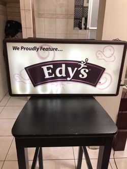 Edy’s light sign
