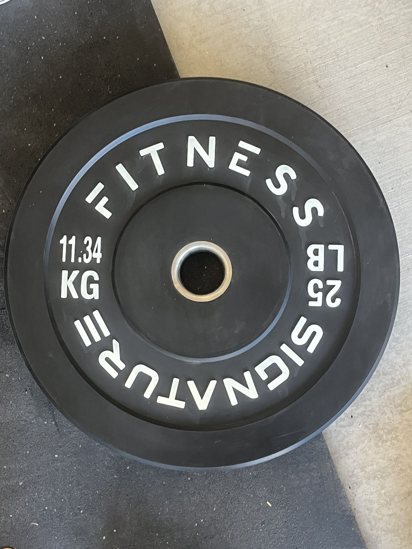 25 LB Weight Bumper Plates