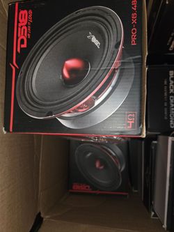 Ds18 pro 6.5 brand new 500 watts max each speaker