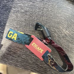 Escape 2 day GA wristband