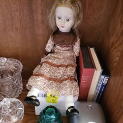 Antique Porceline Doll Annabelle
