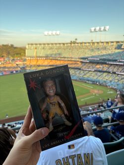 Luka Doncic Dodgers Bobblehead