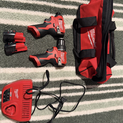 M12 hammer drill and impact