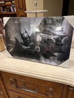 batman canvas art print