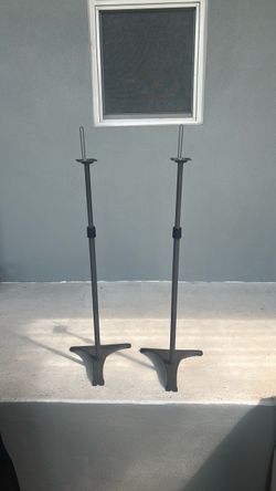 2 speaker stand for your surroundings system
