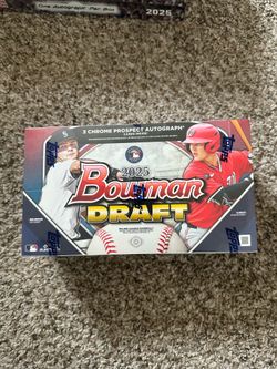 Topps 2025 bowman draft baseball hobby box