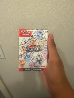 Pokémon TCG Scarlet & Violet Prismatic Evolutions Booster Bundle Factory Sealed