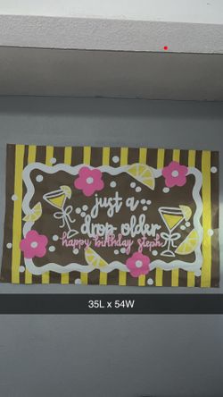 HAPPY BIRTHDAY SIGN !!