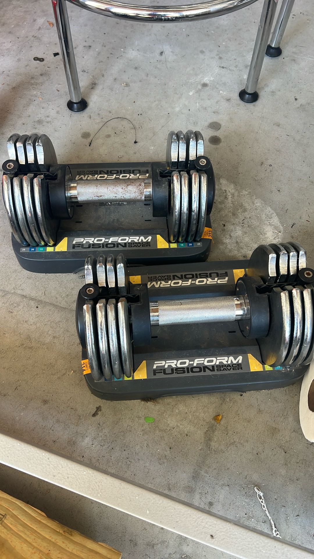 Adjustable Dumbbells