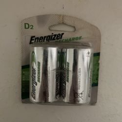 Energizer Rechargeable D Batteries