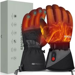 Heated Gloves for Men and Women, Size Large, Rechargeable Electric Heating Gloves, NIB