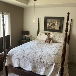 4 Poster Queen Bed Frame