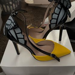 Butterfly Heels Never Worn 