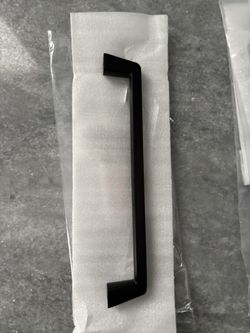 Matte Black Cabinet Handles (8)