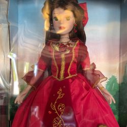 Disney Brass Key Porcelain Dolls 3 In Boxes