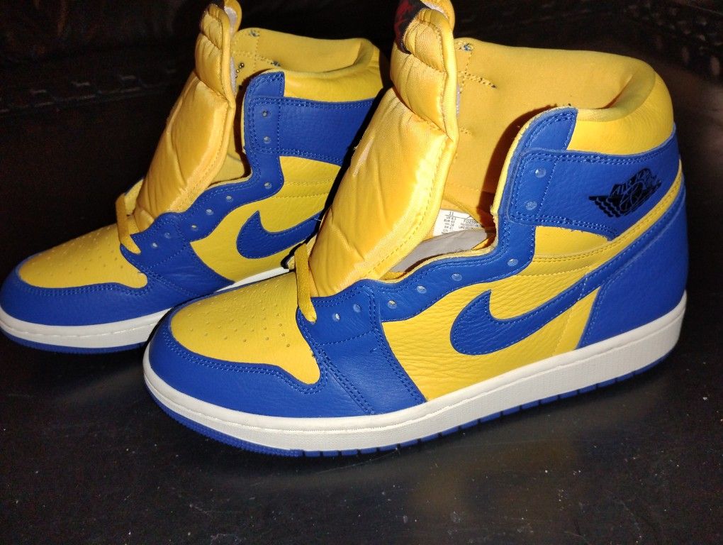 Men's Size 91/2 Nike Air Jordan 1 Retro Og Reverse Laney
