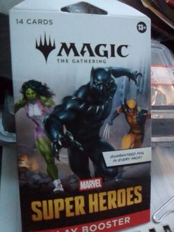 Magic the Gathering Super Heroes Boosters