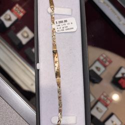 10k Id Bracelet 