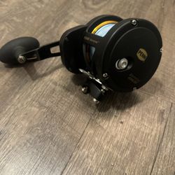 Like New Penn Fathom 40 2 Speed First Gen Clean Metered Braid. 