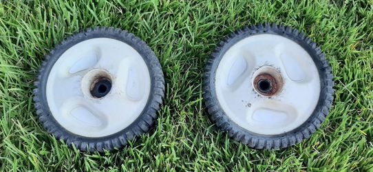 Lawn Mower Wheels - Pair of Front Wheels