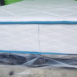 Full Size Mattress With Platform Bed Frame 