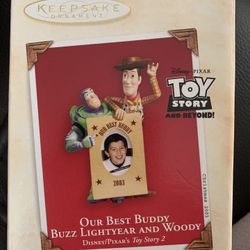 Hallmark Disney Toy Story 2 Our Best Buddy Photo Ornament