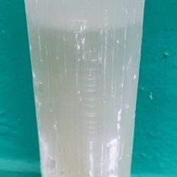 Selenite Candle Holder for Energy Cleansing 